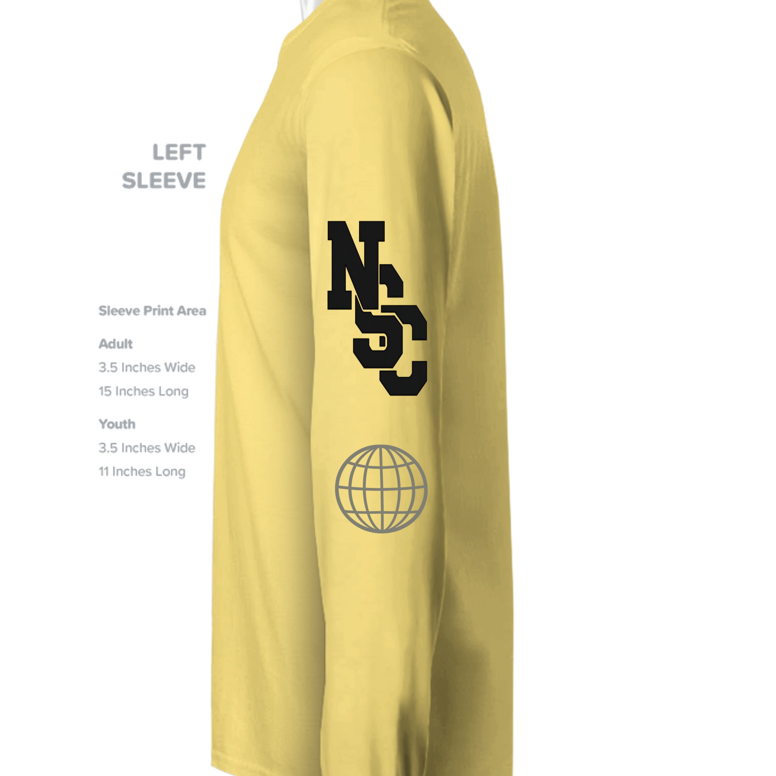 Yellow - PC61LS - SLEEVE_LEFT